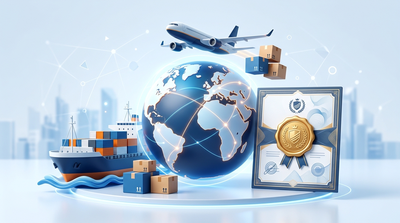 Import-Export Code Registration graphic